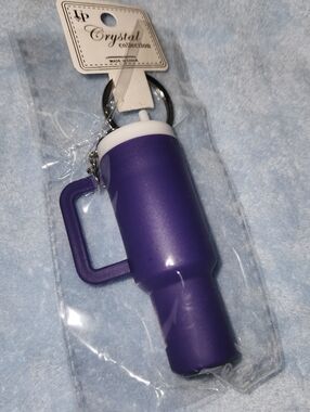 Mini Tumbler/Cup Keychain with Screw-on Lid